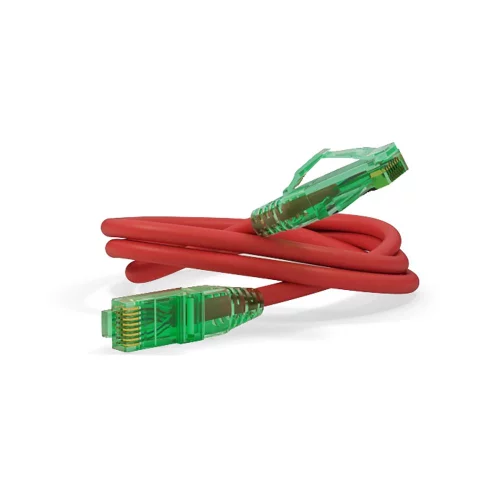 Кабельная сборка Hyperline PC-LPM-UTP-RJ45-RJ45-C6a-1M-LSZH-RD Патч-корд U/ UTP, Cat.6a (100% Fluke Component Tested), 10G, LSZH, 1м, красный