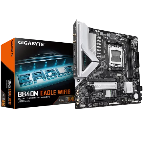 Материнская плата Gigabyte B840M EAGLE WIFI6, RTL
