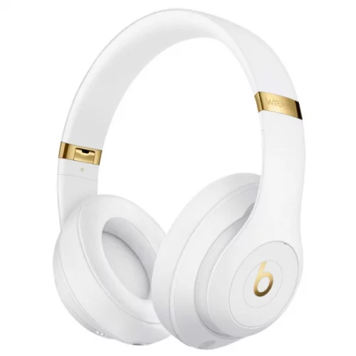 Гарнитура Apple Beats Studio3 Wireless, bluetooth, оголовье, белый (MX3Y2EE/A)