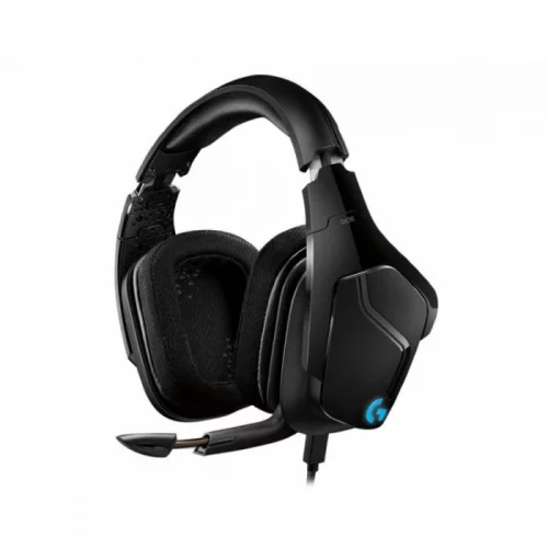 Гарнитура игровая Logitech Headset G635 Wired, Stereo 7.1, LIGHTSYNC, USB, Mini jack 3.5 mm, Black (981-000750) фото 2