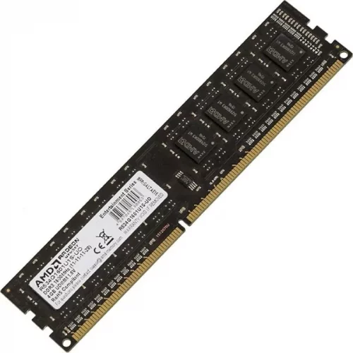 Оперативная память AMD DDR3 4GB (R534G1601U1S-UO) (R534G1601U1S-UO) Оперативная память AMD DDR3 4GB 1600MHz PC3-12800 CL11 DIMM 240-pin 1.5V OEM (R534G1601U1S-UO)