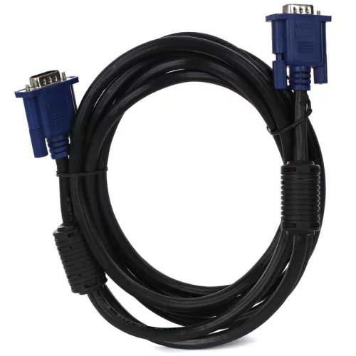 Кабель/ Кабель монитор-SVGA card (15M-15M) 3.0м 2 фильтра VCOM <VVG6448-3M> (VVG6448-3MO)