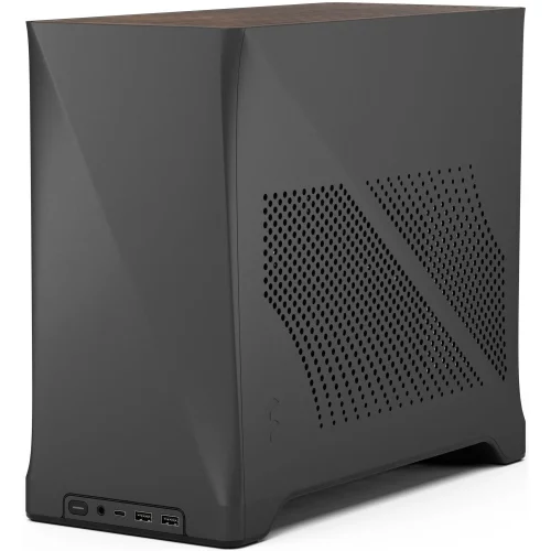 Корпус ПК без блока питания/ Case Fractal Design Era 2, Mini-Tower, 2x120mm, 2xUSB-A 3.0 + 1xUSB 3.2 Type-C, SFX PSU Support, mITX Charcoal Gray (FD-C-ERA2N-02) фото 4