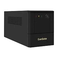 Exegate EX299947RUS ИБП ExeGate SpecialPro UNB-1000.LED.AVR.8C13 (1000VA/700W, LED, AVR, 8*C13, батарея 12V 7.2Ah - 2 шт., металлический корпус, Black)