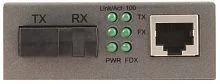 Медиаконвертер OSNOVO OMC-100-11S5b Оптический Fast Ethernet медиаконвертер для передачи Ethernet по одному волокну одномодового оптического кабеля до 20км. Поддерживает скорость 10/100М (IEEE 802.3i, IEEE 802.3u, I