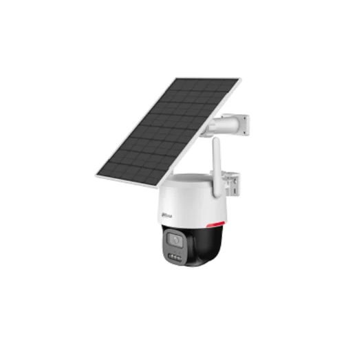 DAHUA DH-BP3EW-4G (DH-IPC-BP3EWP-4G-EAU-0360B) Уличная купольная PT IP-видеокамера с 4G модулем и солнечной батареей 3Мп;1/2.9 CMOS;3.6мм;LED 20м;видеоаналитика;микрофон+динамик;IP66;Литиевая батарея