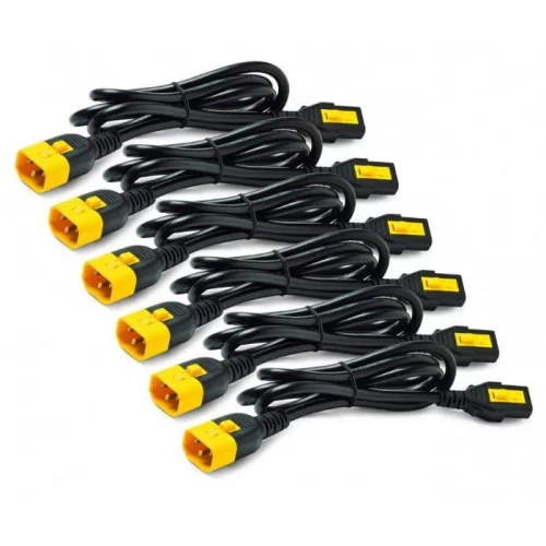 Комплект кабелей APC C19 – C20, 1,8 м, 6 шт., фиксаторы (AP8716S)