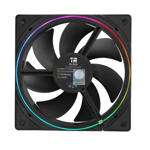 Thermalright Вентилятор TL-S12 / ARGB / 120mm PWM / TRTLS12 фото 3