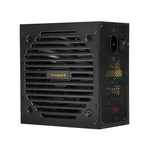 Блок питания/ Power Supply HSPD, 750W 80+ Bronze (ATX, 2.31, Semi-modular, 1x24(20+4)pin 550mm, 1xCPU*2 8(4+4)pin 600+150mm, 1xPCIe*2 8(6+2)pin 500+150mm, 2xSATA*3 400+150+150mm, 1xMOLEX4pin*3+FDD 400 (HSI-750BS-BK)