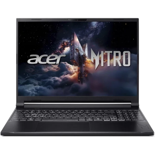 Ноутбук Acer Nitro V 16S ANV16S-71-71MF Intel Core 7 240H/16Gb/SSD1Tb/RTX5060 8Gb (85W)/16/IPS/WQXGA/2560x1600/180Hz/NoOS/Black/2.1kg (NH.U28CD.004) фото 7