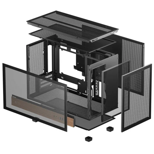Корпус для Компьютер Deepcool CH260 WOOD (R-CH260-BKNWM0-G-1) фото 10