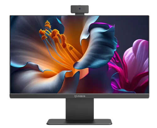 Моноблок IRBIS SMART AIO 27, 27“(i3-12100,16GB/ 512GB,IPS,16:9,1920x1080x100Hz,1000:1,250Cd/ m2,5ms,HDMI(out),VGA,USB-C,2*USB2.0,4*USB3.0,RJ45,WebC 5MP,WIFI6,BT5.0,Tilt,Spk2*3W,keyb+mouse,WinPro (27I3D2165C)