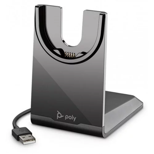 Гарнитура беспроводная/ VOYAGER FOCUS 2 UC,VFOCUS2-M (COMPUTER & MOBILE) MICROSOFT TEAMS CERTIFIED, USB-C, PREMIUM STEREO BLUETOOTH HEADSET, WITH CHARGE STAND, WORLDWIDE фото 5