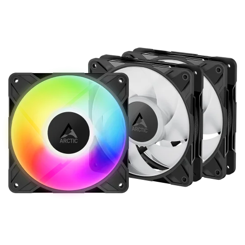 Вентилятор для процессора Arctic Cooling Вентилятор корпусной ARCTIC P12 Pro A-RGB LN - 3 Pack - retail (ACFAN00347A)