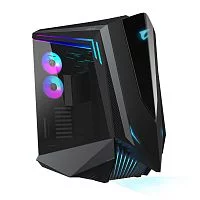 Корпус Gigabyte AORUS C700 Glass FullTower, E-ATX, USB-C x1, USB3.0 X4, HDMI x1, Audio I/ O, Black, TG (GB-AC700G)