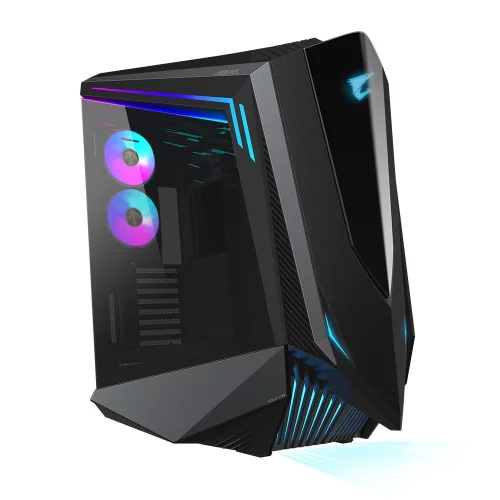 Корпус Gigabyte AORUS C700 Glass FullTower, E-ATX, USB-C x1, USB3.0 X4, HDMI x1, Audio I/ O, Black, TG (GB-AC700G)