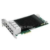 Сетевой адаптер Lr-Link LRES2008PT PCIe 2.1 x4, Intel i350, 8*RJ45 1G NIC Card, Dual Slot (302359)