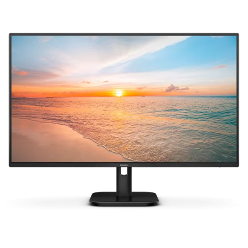 Монитор 27 Philips 27E1N2100A 1920x1080, WLED, 16:9, IPS, 300cd, 4ms, 1500:1, 178/ 178, VGA, HDMI, 120Hz, Speakers, Tilt, Internal, VESA, Black, 3y (27E1N2100A/60)