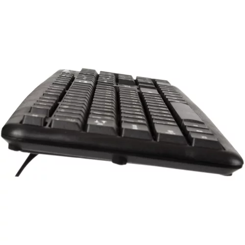 Exegate EX286178RUS Клавиатура Exegate LY-331L5 (USB, 104кл., Enter большой, шнур 2,55м, черная, OEM) фото 2