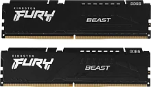 Модуль памяти DDR 5 DIMM 64Gb PC48000, 6000Mhz, Kingston FURY Beast Black EXPO CL30 (Kit of 2) (KF560C30BBEK2-64)