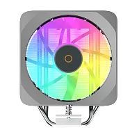 Кулер для процессора Ocypus Delta A40 EX BK Digital, 120mm ARGB FAN, Top Display Panel, 4 HEAT PIPES, 4-PIN PWM, 500-1800 RPM, 29DBA, HYDRO BEARING, LGA115X/1200/1700/18XX, AM4/AM5