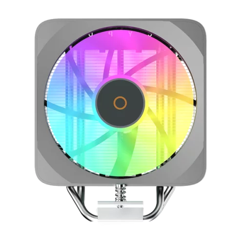 Кулер для процессора Ocypus Delta A40 EX BK Digital, 120mm ARGB FAN, Top Display Panel, 4 HEAT PIPES, 4-PIN PWM, 500-1800 RPM, 29DBA, HYDRO BEARING, LGA115X/1200/1700/18XX, AM4/AM5