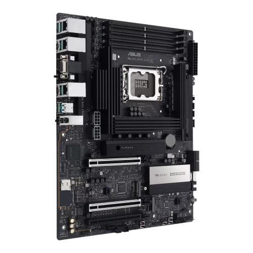 Материнская плата ASUS PRO WS Z890-ACE SE LGA1851 ATX 4хDDR5 3xPCIEx16 4xM.2 Thunderbolt USB-C HDMI 2.5GLAN 10GLAN (90MB1JC0-M0EAY0) фото 4