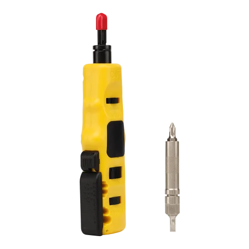 Ударный инструмент для разделки контактов 110-го типа, со стриппером и отверткой, LAN-PND-110/SSH