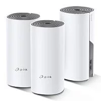 Точка доступа Tp-link Deco E4 AC1200 Mesh Wi-Fi System, 2x 10/ 100Mb/ s Ports, 2x internal antennas (DECO E4(3-PACK))