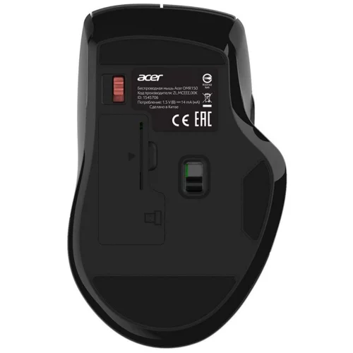 Мышь компьютерная/ Беспроводная мышь Acer OMR150 оптическая (1600dpi) (6but) black (ZL.MCEEE.00K) фото 6