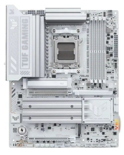 Материнская плата ASUS TUF GAMING X870-PRO WIFI7 W NEO AM5 ATX 4xDDR5 2xPCIEx16 2xUSB-C HDMI 4xM.2 5GLAN WiFi7 (90MB1NY0-M0EAY0)