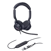 Гарнитура проводная/ Yealink UH46 Dual UC USB-C/A [1308183]