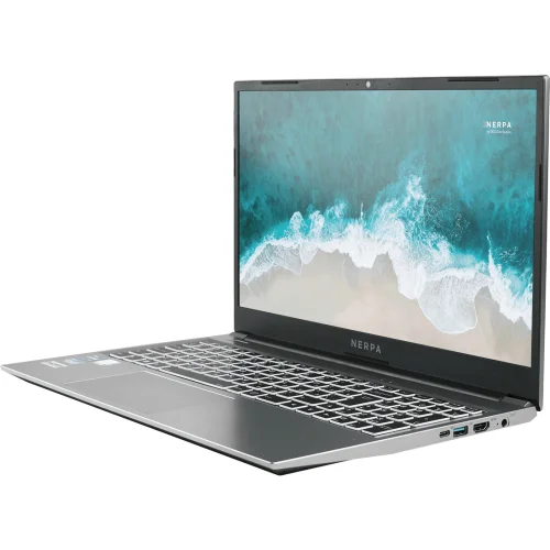 Ноутбук/ Nerpa Caspica A352-15 15.6(1920x1080 (матовый) IPS)/AMD Ryzen 3 5425U(2.7Ghz)/8192Mb/256PCISSDGb/noDVD/Int:AMD Radeon/BT/WiFi/49WHr/war 1y/1.65kg/Titanium Gray/Titanium Black (D)/noOS (A352-15CL082600G)
