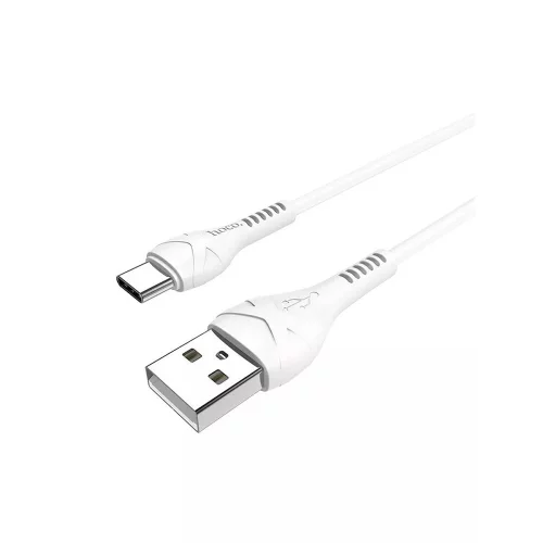 HOCO X37/ USB кабель Type-C/ 0.5m/ 2.4A/ White (HC-12364) фото 2