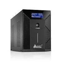 ИБП , Л-И., 2000ВА/ 1200Вт, Напольный (V-2000-F-LCD/R)