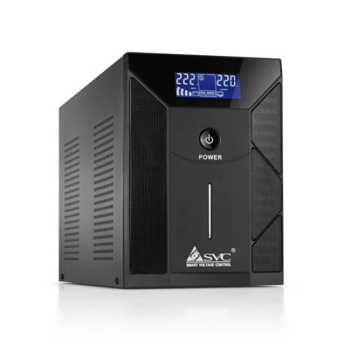 ИБП , Л-И., 2000ВА/ 1200Вт, Напольный (V-2000-F-LCD/R)