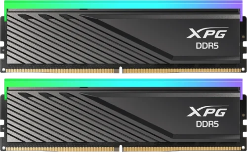 Оперативная память ADATA LANCER BLADE RGB DDR5 DIMM 32GB 5600MHz 2*16GB 46-45-45 1.1V BLACK DUAL TRAY (AX5U5600C4616G-DTLABRBK)