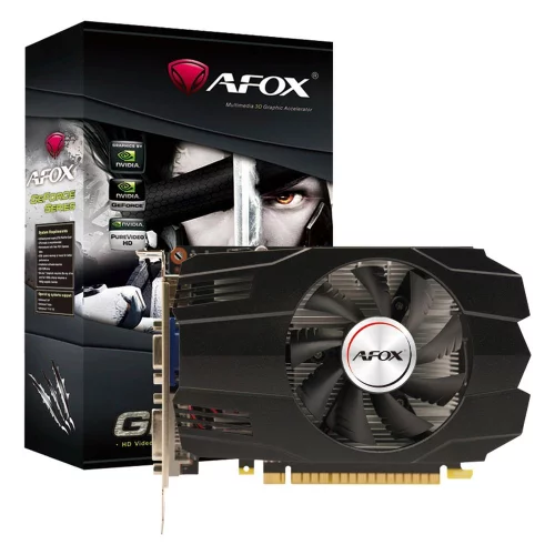 Видеокарта Afox GTX750Ti 4GB GDDR5 128bit DVI DP HDMI 1FAN RTL (AF750TI-4096D5H5-V3)