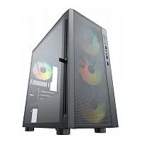 Корпус ACD ACD Citadel 104 (AH-TC4GA-0000) 3403 with USB3.0*1+USB2.0*2+HD audio,3*12cm F1 ARGB fans at front(Slave fans) ,1*12cm F1 ARGB fan at rear (Master fan)