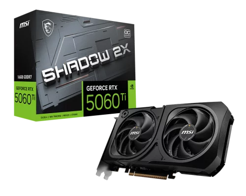 Видеокарта/ GeForce RTX 5060 Ti 16G SHADOW 2X OC PLUS
