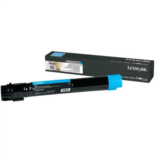 Принт-картридж Lexmark голубой 22000 страниц для Lexmark C950 (C950X2CG)