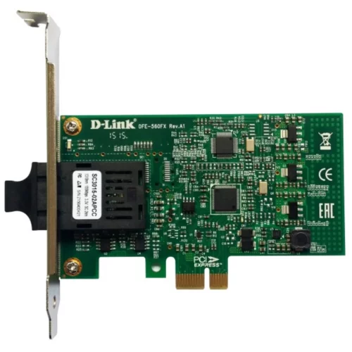 Адаптер/ DFE-560FX/10/B PCI-Express Network Adapter, 1x100Base-FX SFP, 10pcs/pack (DFE-560FX/10/B1A)