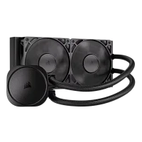 Система жидкостного охлаждения/ Water Cooling System Corsair NAUTILUS 240 RS (240mm, Black/ Fans: 2x120mm, 72.8CFM, 36dBA, 2100RPM/ S: 1851, 1700, AM5, AM4) (CW-9060088-WW)