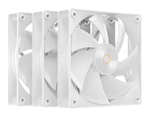 Вентилятор для корпуса Ocypus Delta F12 WH 3 IN 1, 120x120x25mm, 4-PIN PWM, 500-2000 RPM, 29 DBA MAX, HYDRO BEARING