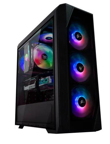 Корпус MidiTower Zalman N5 TF black (ATX, без БП, RGB, 2xUSB2.0 Type-A + USB3.2 Type-A) (Zalman N5 TF)