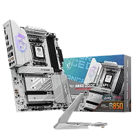 Материнская плата MSI MPG B850 EDGE TI WIFI B850, AM5, 4*DDR5, 3*PCIEx16, 4*M.2, 3*TypeC, 2*USB3.2Gen2, 1*USB3.2Gen1, 4*USB2.0, 4*SATA3.0, 5G, HDMI, ATX, RTL