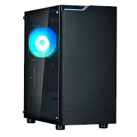 ZALMAN T4 PLUS, MATX, BLACK, WINDOW, 1 x Combo (3.5" or 2.5"), 1x3.5", 2x2.5", 1xUSB2.0, 2xUSB3.0, REAR 1x120mm ARGB
