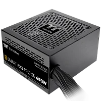 Блок питания Thermaltake Smart BX3 Pro SE/ 0650W/ Non Modular/ Non Light/ Single Voltage/ Analog/ 80 PlusBronze/ EU/ Non JP CAP/ Etched Flat Cables/ Gen 5 (PS-SPD-0650NNSABE-7)