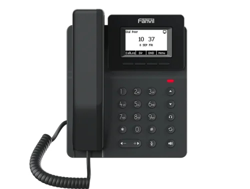 SIP телефон Fanvil V50G (Замена X301G) 2 SIP-акк., 2,3, 132x64 Ч/Б экран, POE, БП в комп., 2x1 Gbps (V50G#TRL)
