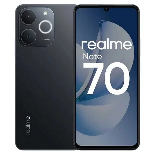 Смартфон Realme Note 70 6+128 черный (6+128 BLACK)